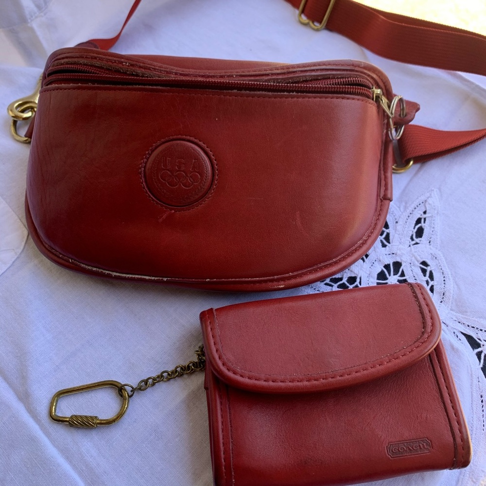 Coach letter Fanny pack Vintage
